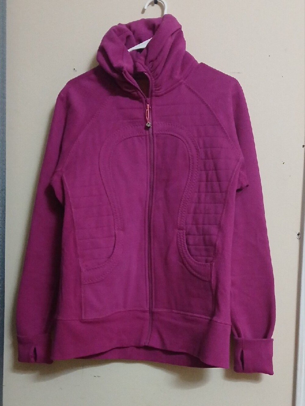 Lululemon Calm & Cozy Jacket Raspberry / Guava Lava - Picture 2 of 11